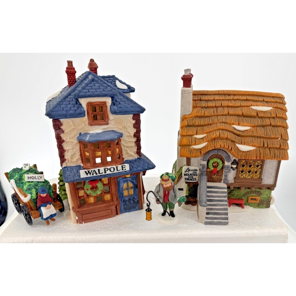 Dept 56 Dickens Village Walpole‎ Tailors Lomas Ltd Molasses Chelsea Mistletoe